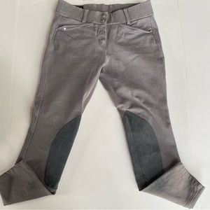 Ariat Heritage Womens Riding Pants Women's Size 24R (28x25) Gray Equestrian